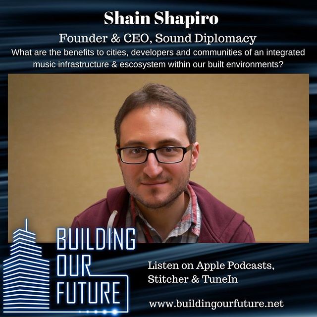 @shainshapiro of @sound_diplomacy explains the benefits of having a music ecosystem embedded in urban infrastructure &amp; how to embrace music in developments and urban planning #musiccity #musiccities #propertypodcast #urbanplanning