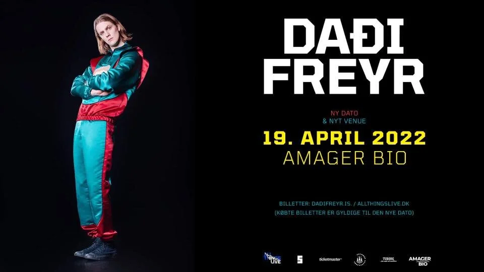 Daði Freyr [IS] OBS: Koncert afholdes i Amager Bio // UDSOLGT