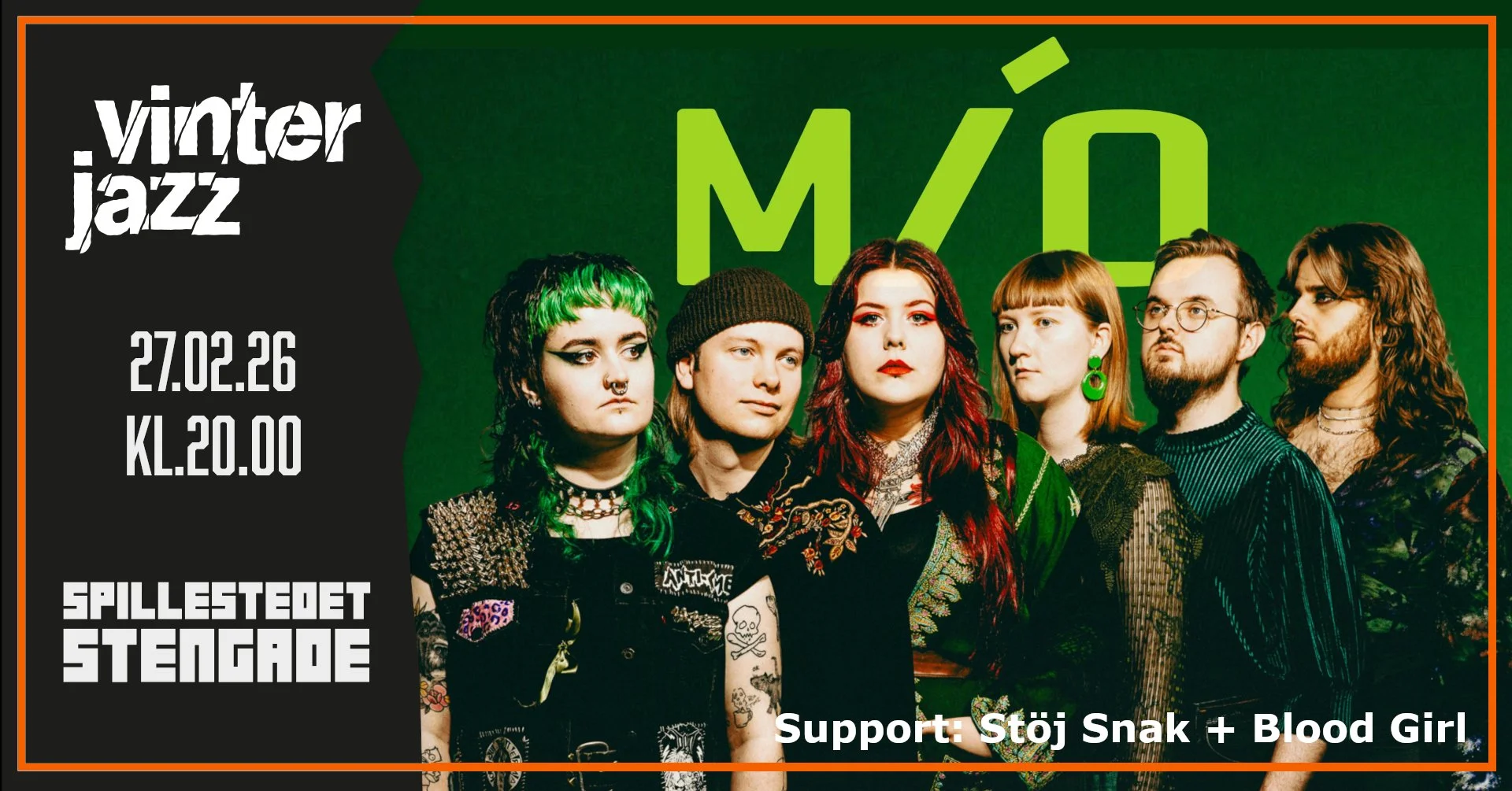 Vinterjazz: Mío [NO] + Support: Stöj Snak + Blood Girl