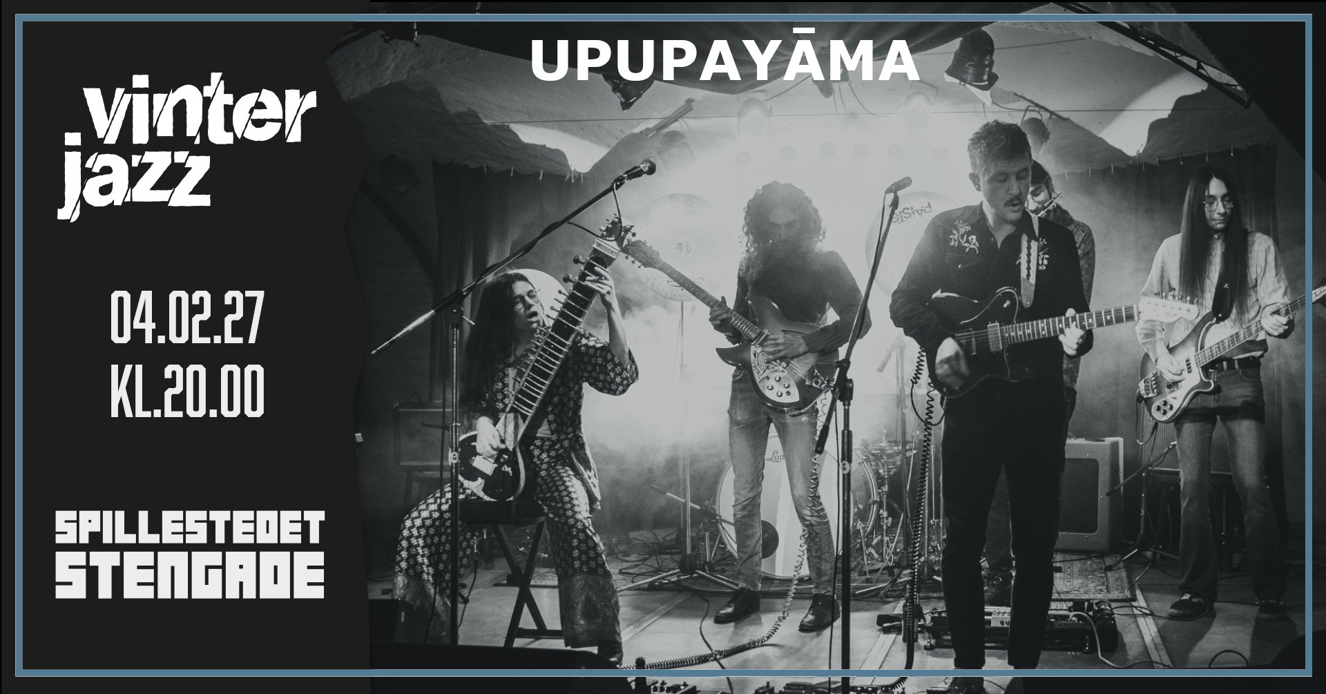 Vinterjazz: Upupayāma [IT] + Support: TBA