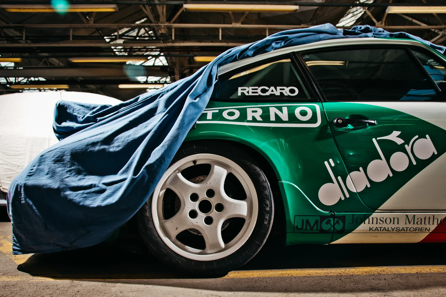Porsche 911 out of storage