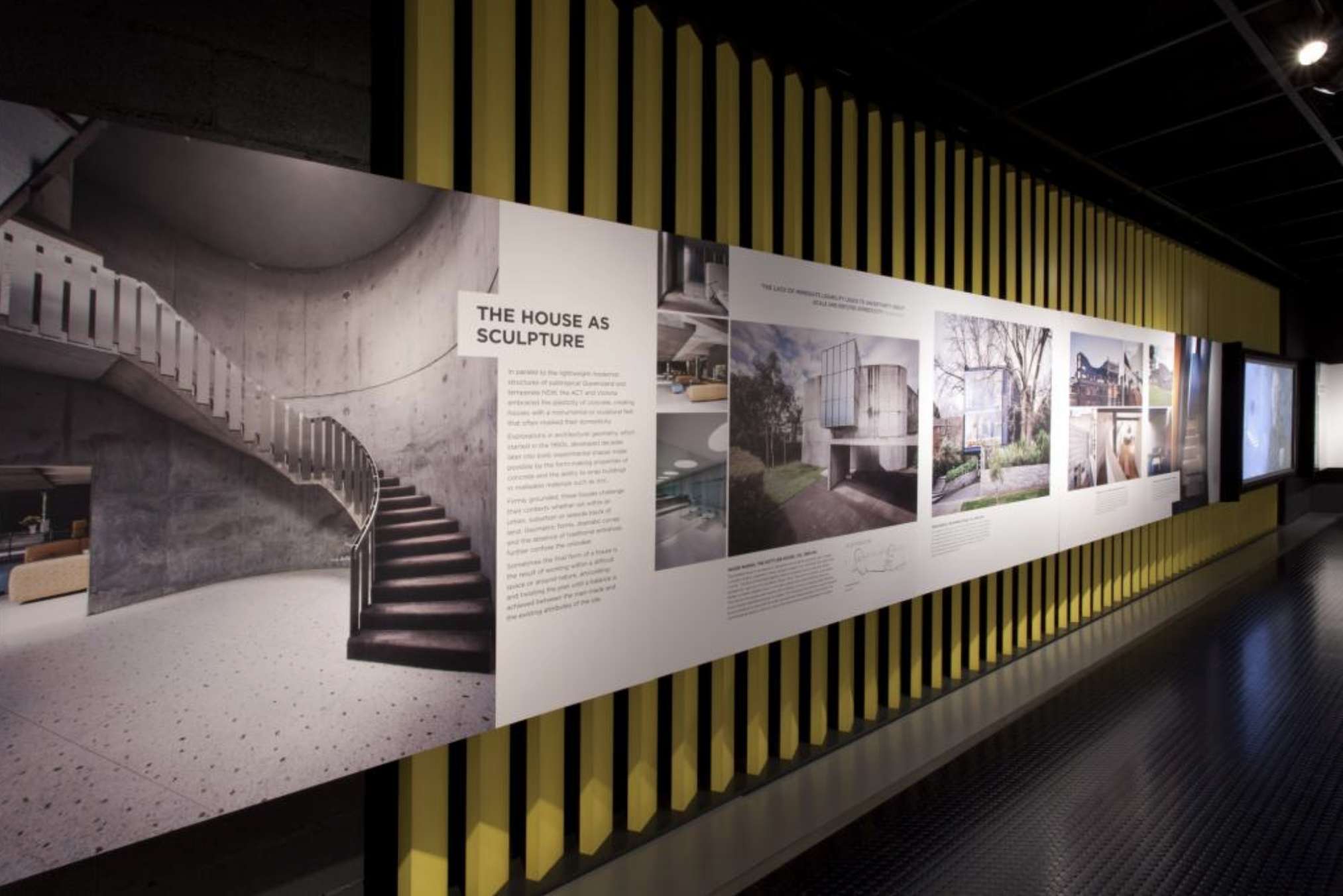 Laminated digital print installation