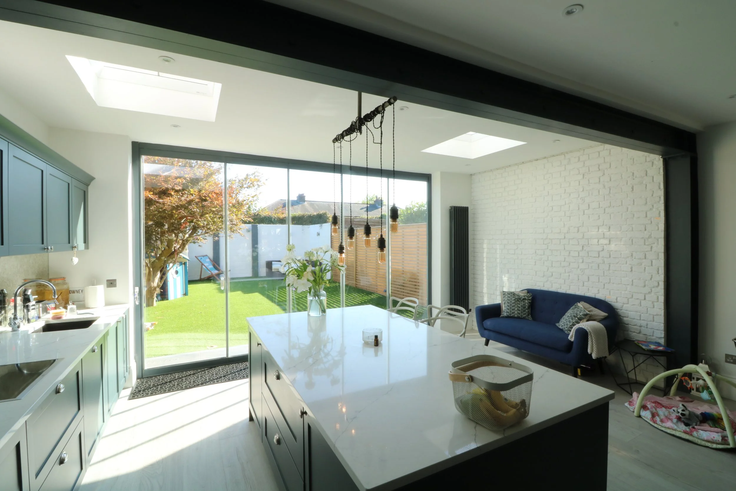 Somerton Avenue, Sheen, SW14. Built In Kitchen