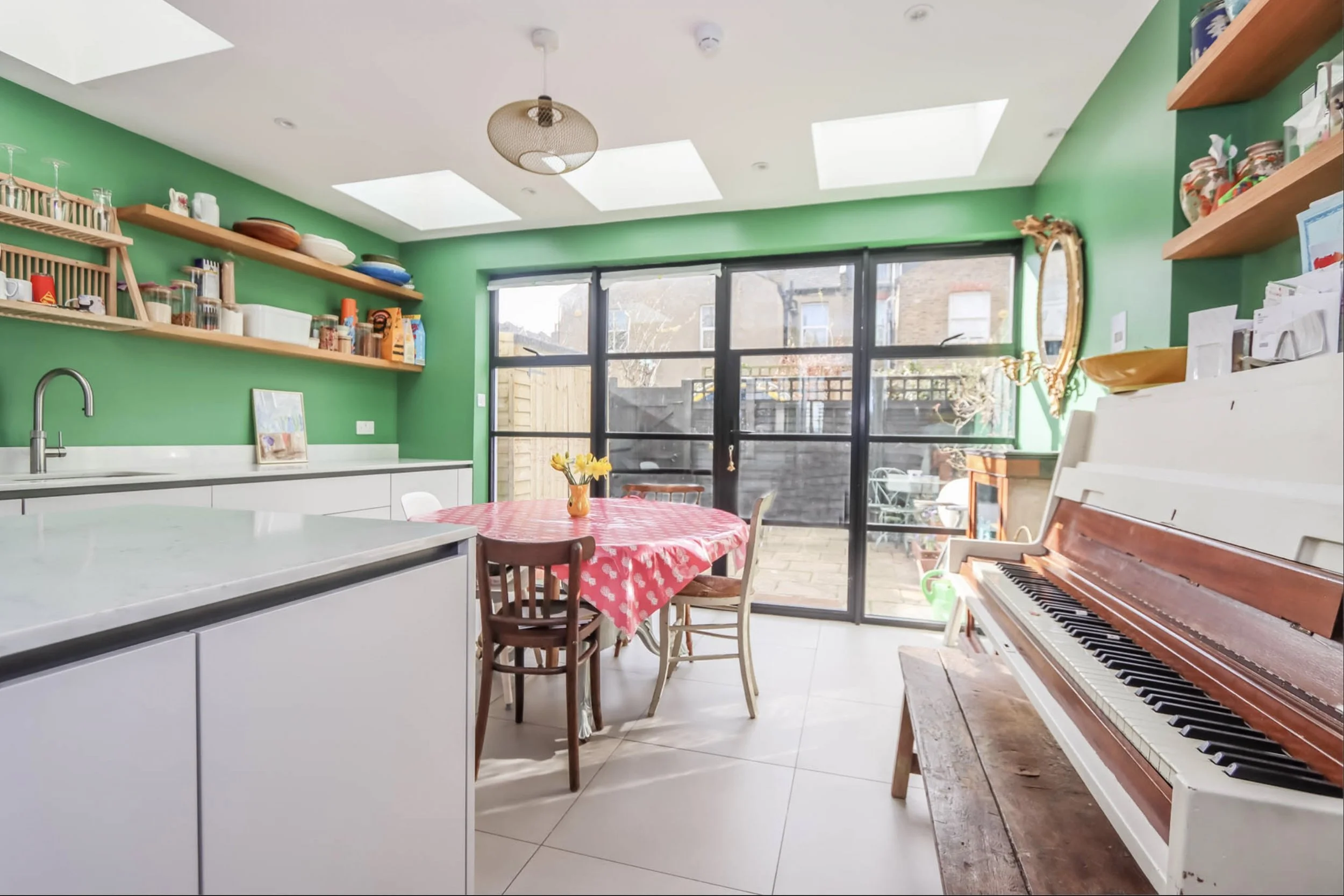 Lewin Road 2, Sheen, SW14. Kitchen Diner