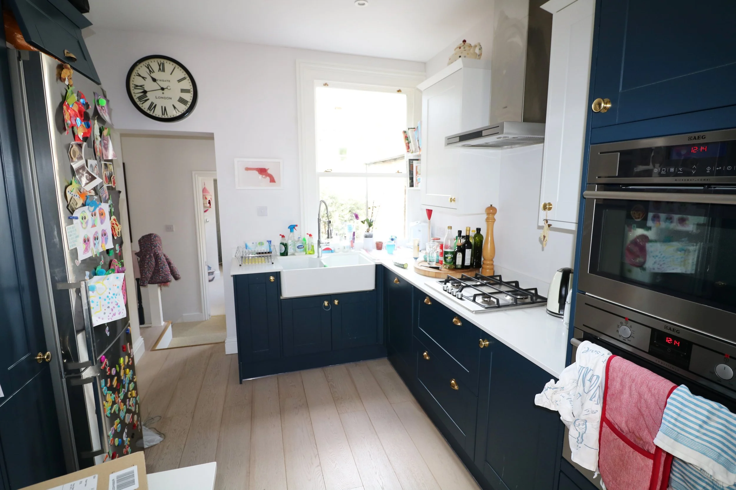 Percy Road, Hammersmith, W12. Kitchen