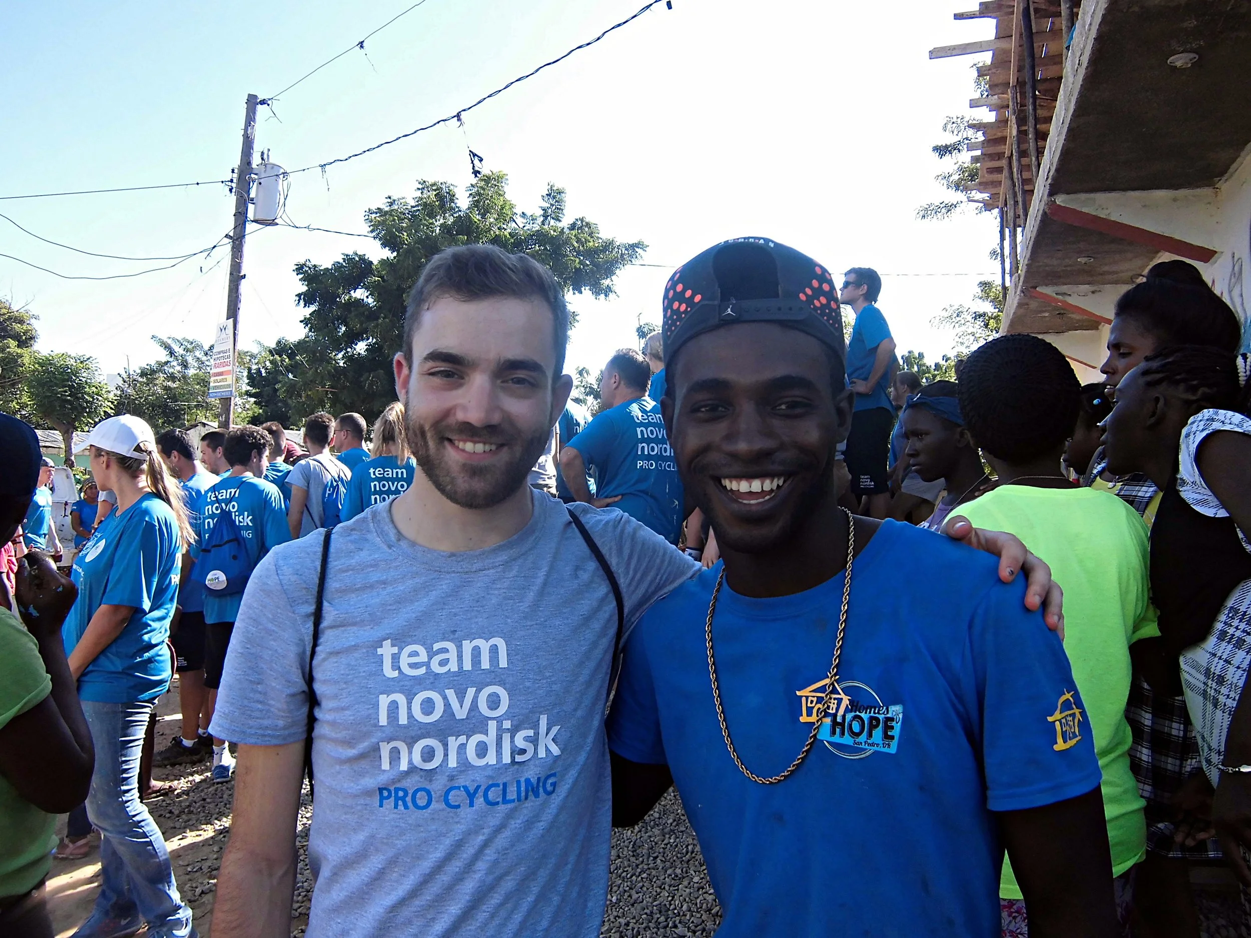 Team Novo Nordisk and Hope Sports made all of this possible.