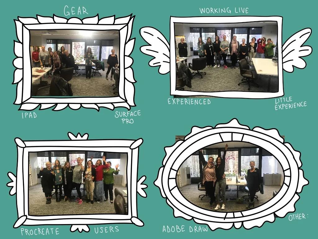 Stop wanting your tablet to be paper--embrace  digital possibilities. Think both/and: reflections after my Chicago workshop 