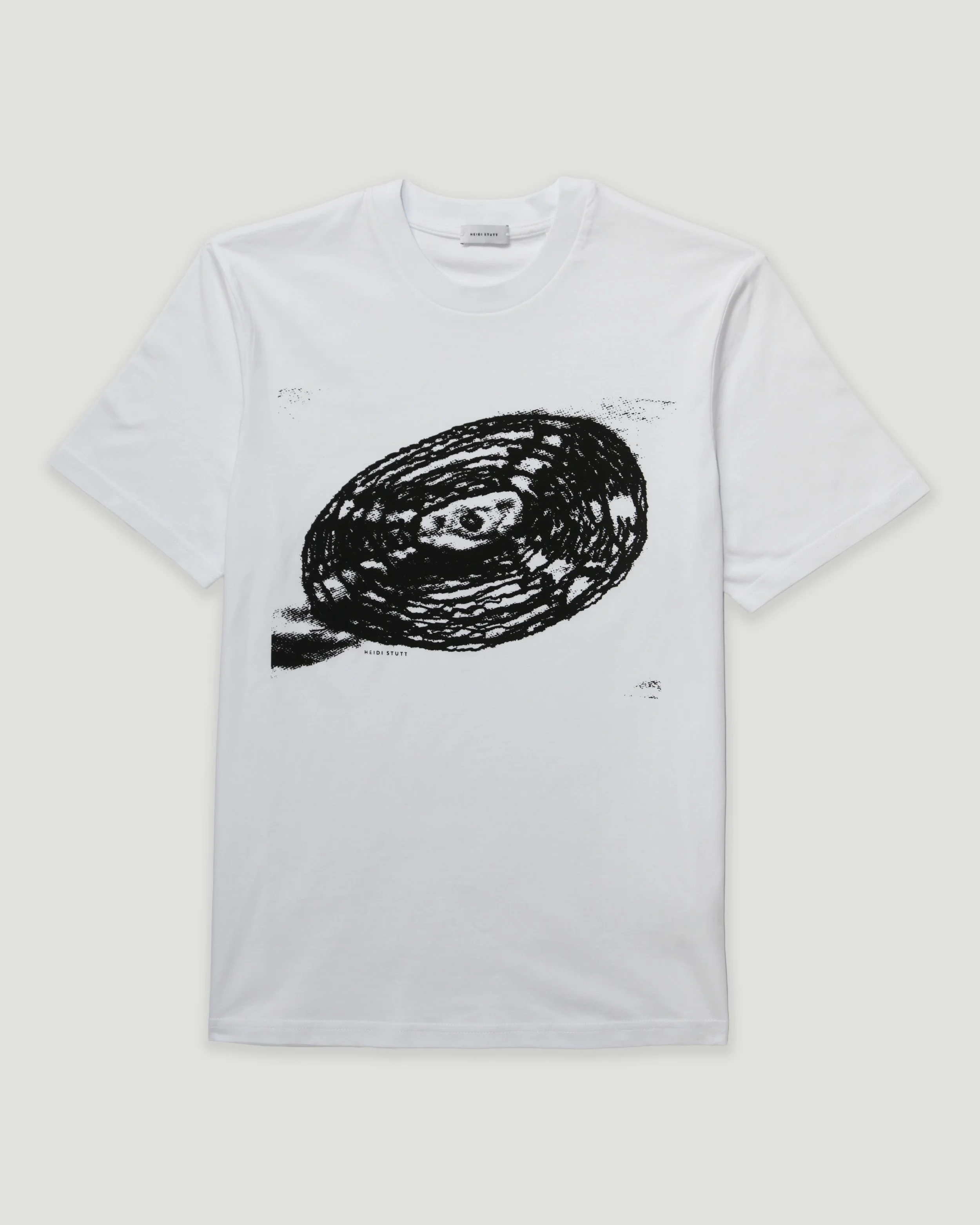 Vinyl print cotton-jersey T-shirt