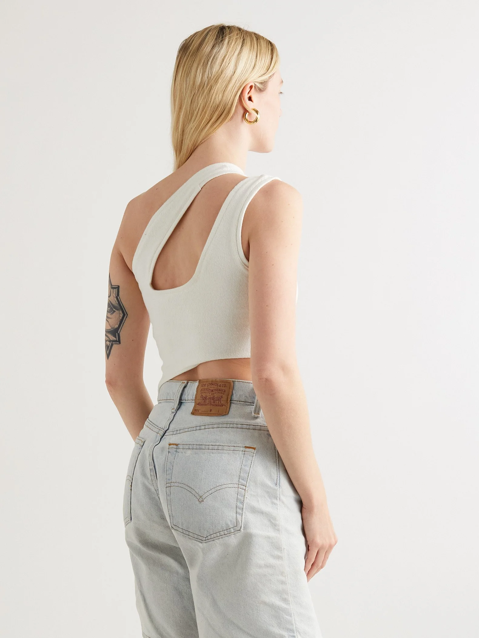 Aymmetric Tank Heidi Stutt Back  White .jpg