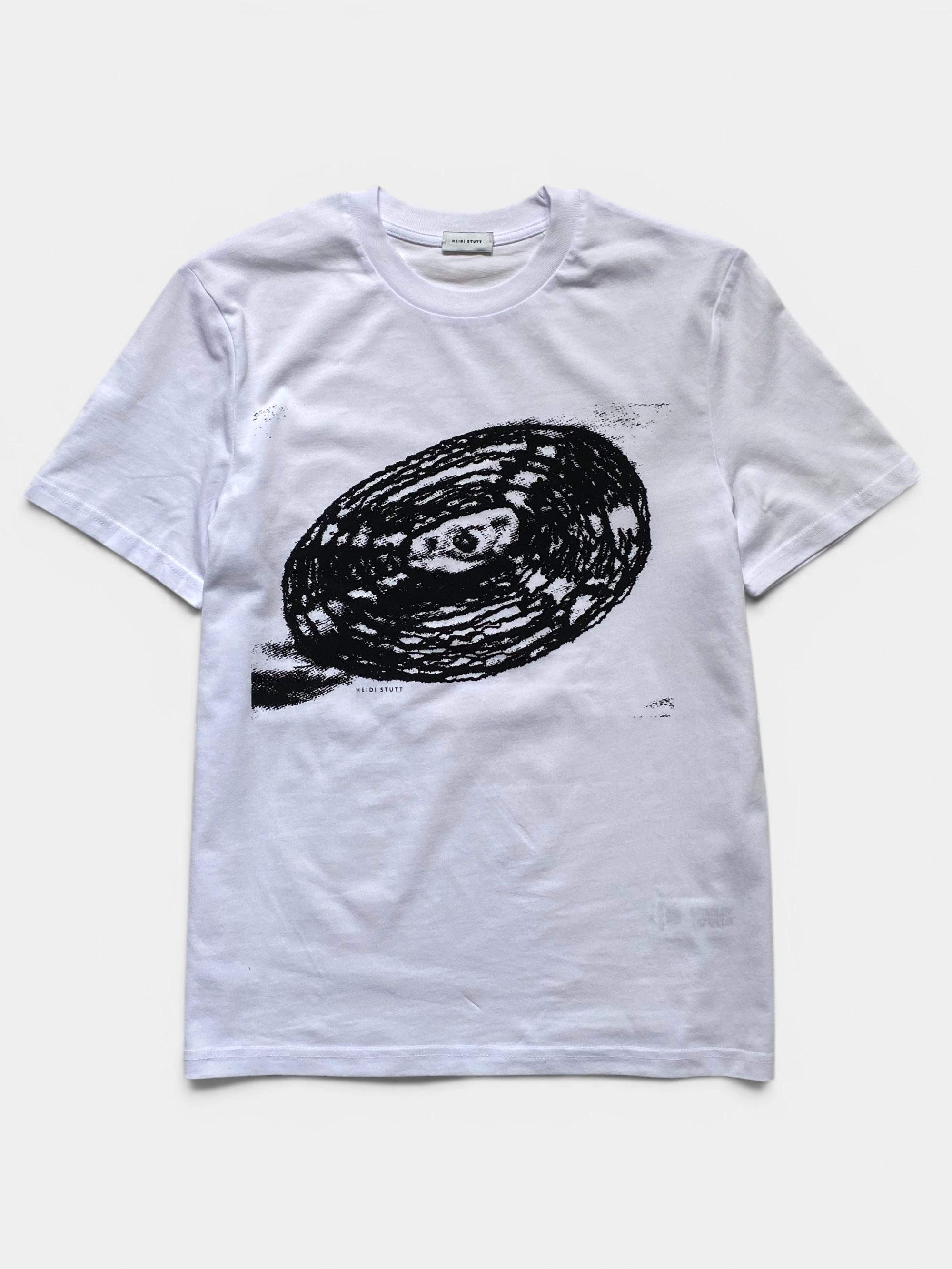 Vinyl print cotton-jersey T-shirt