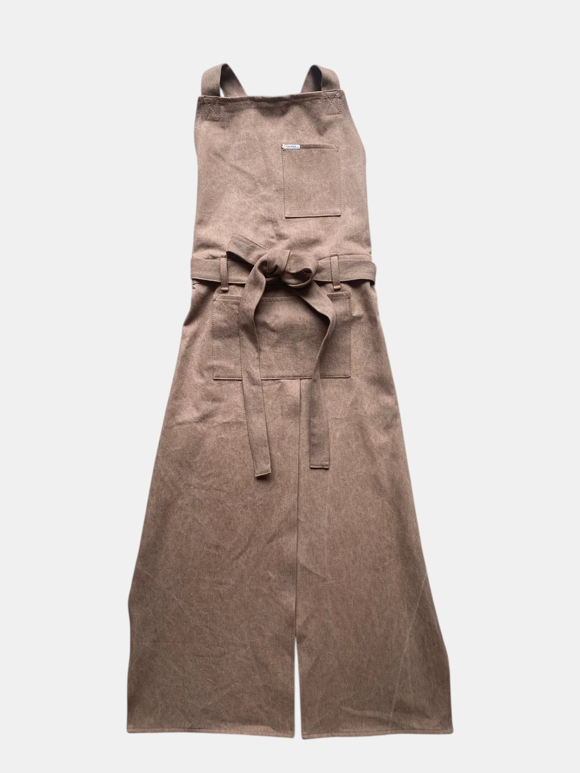 Denim Split Leg Apron