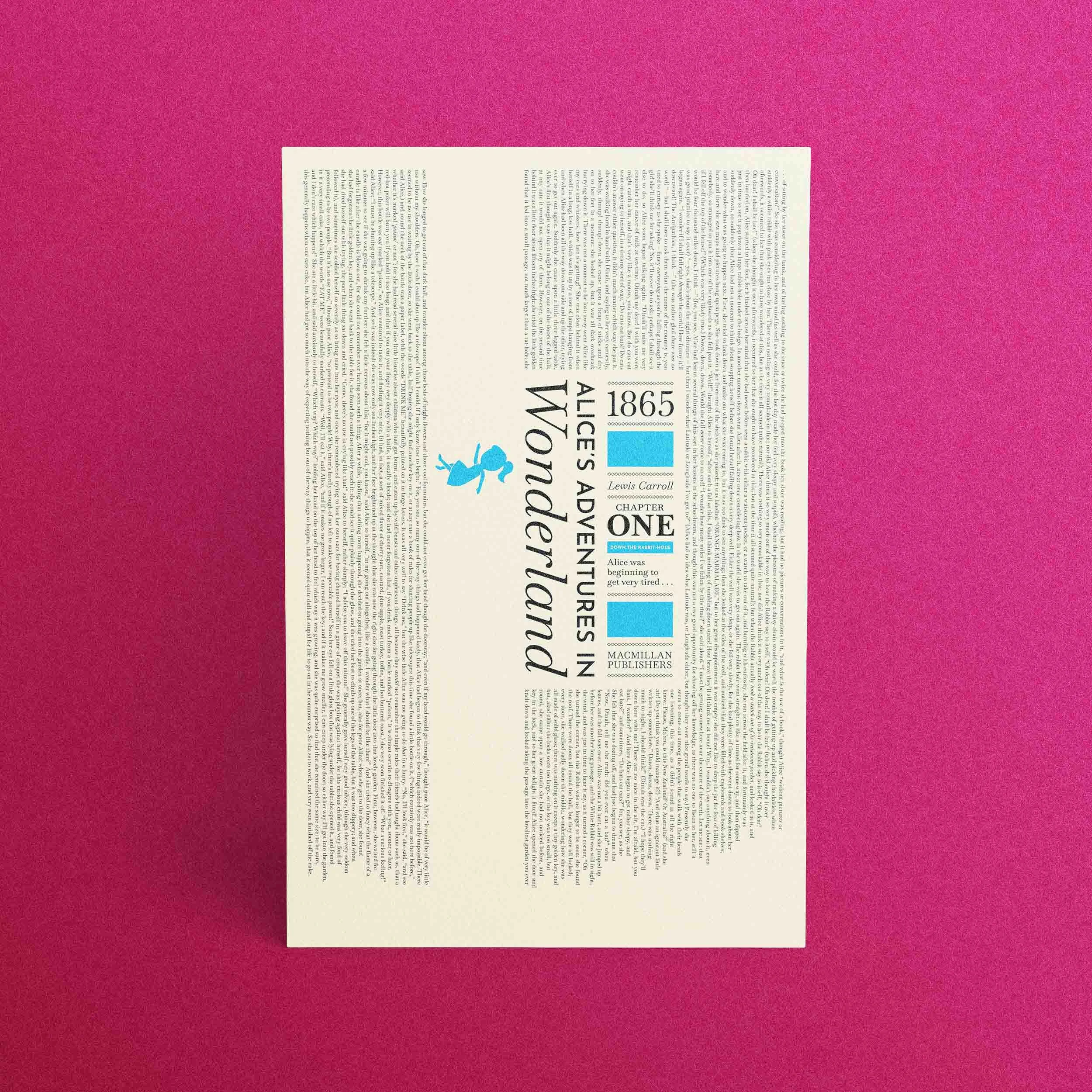 Dan Converse | Alice in Wonderland Poster | Graphic Design