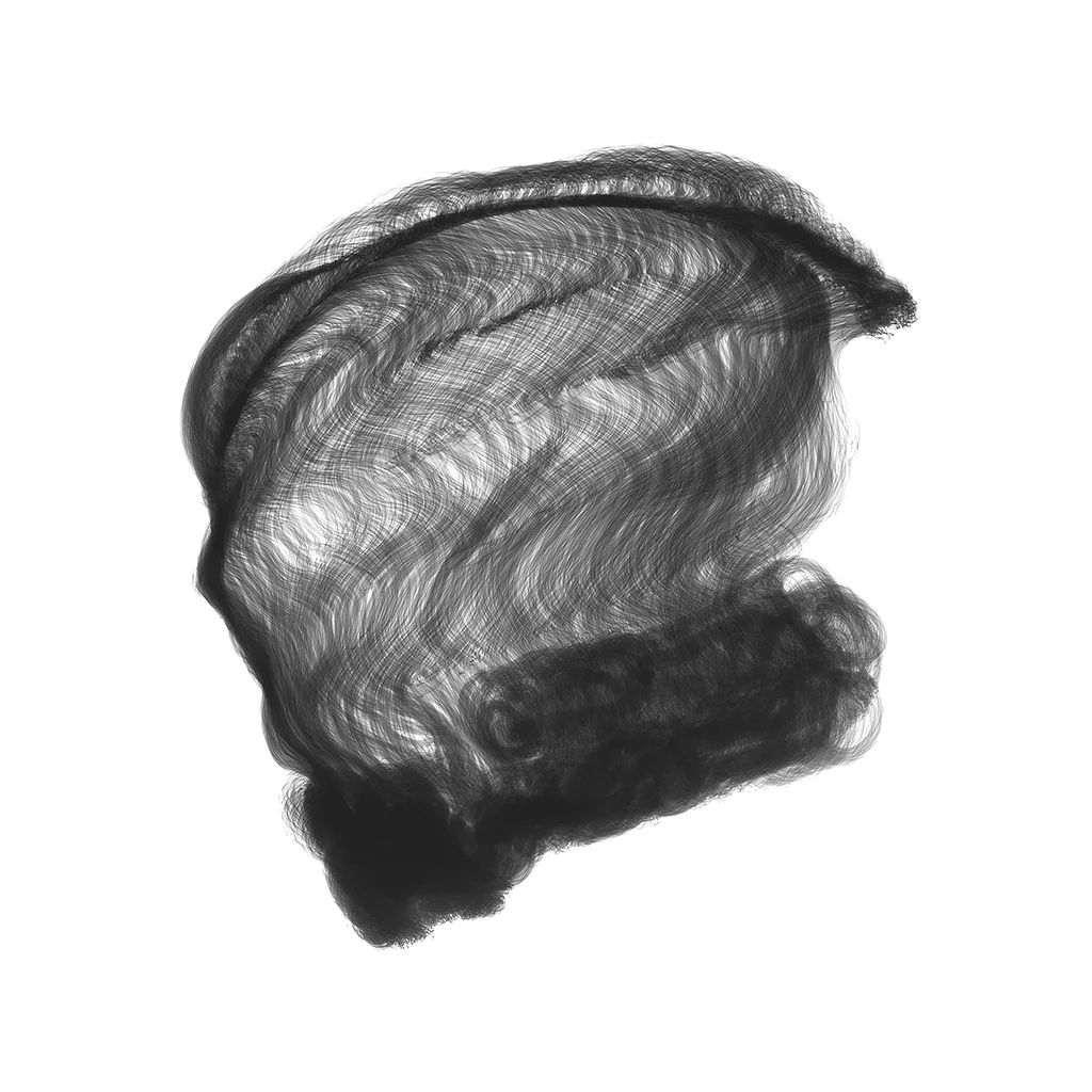 Silver Wig from side - 1928 (T103 & A-1949)