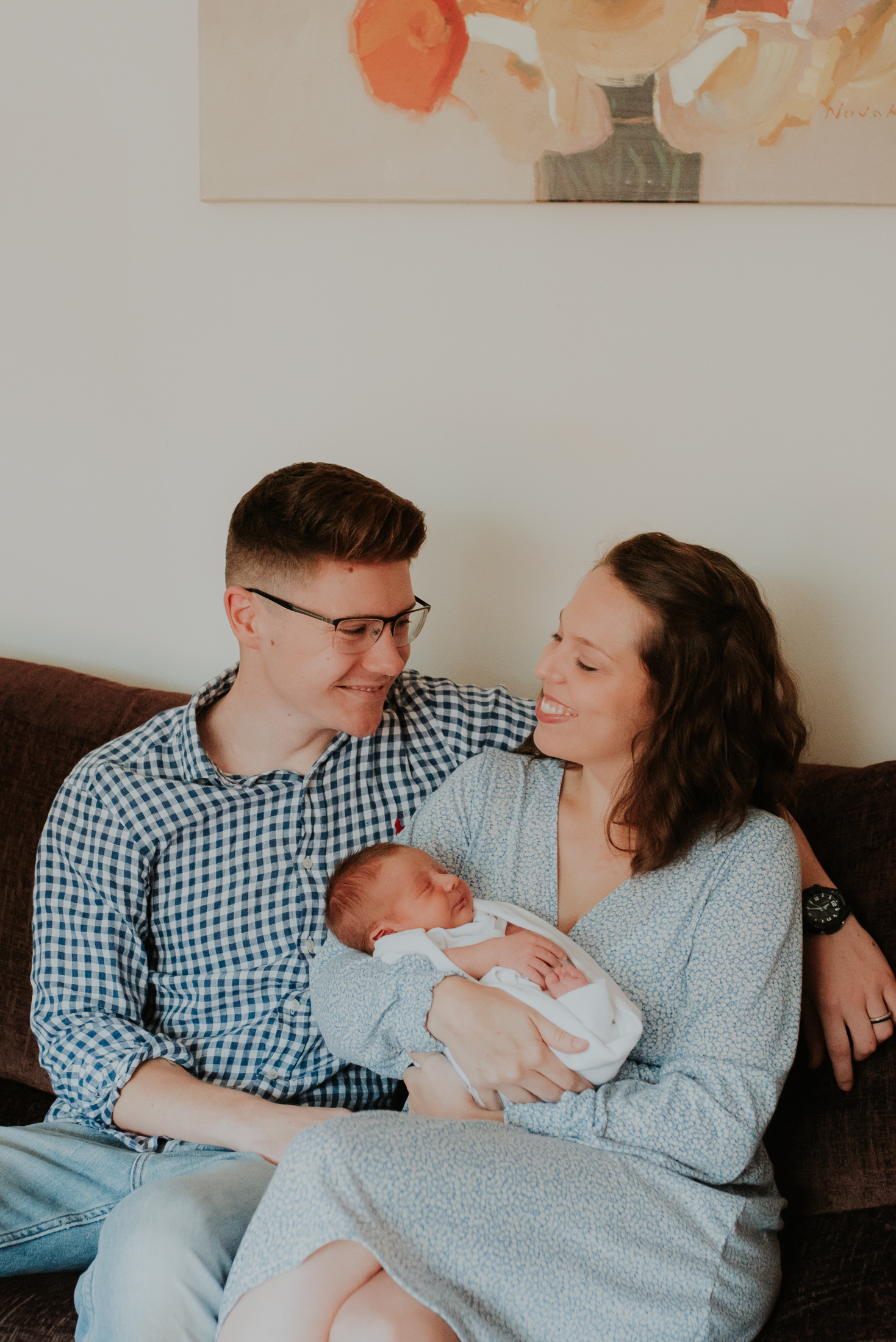 newborn family photoshoot