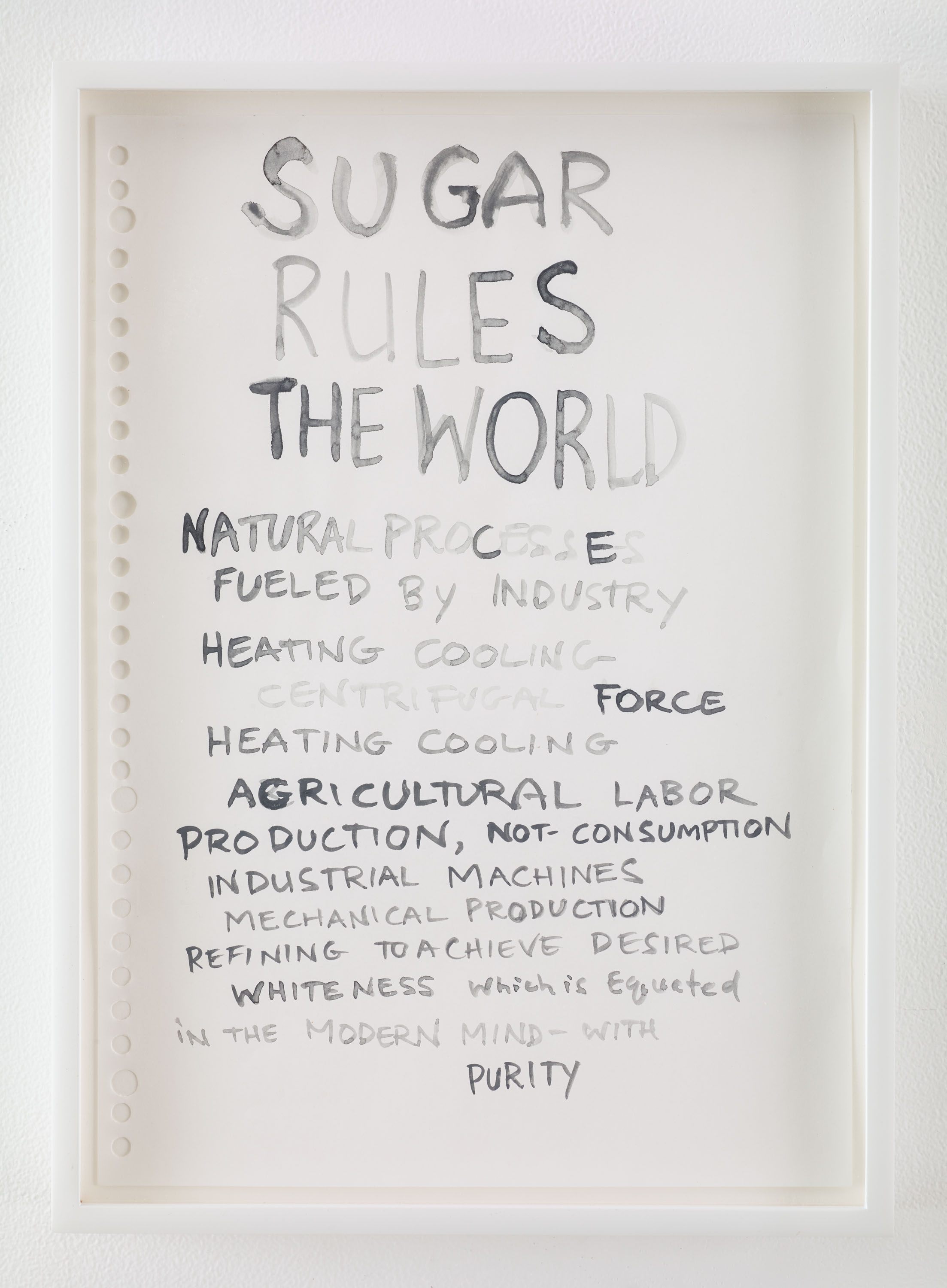 Sugar Makes This World, 2013-4