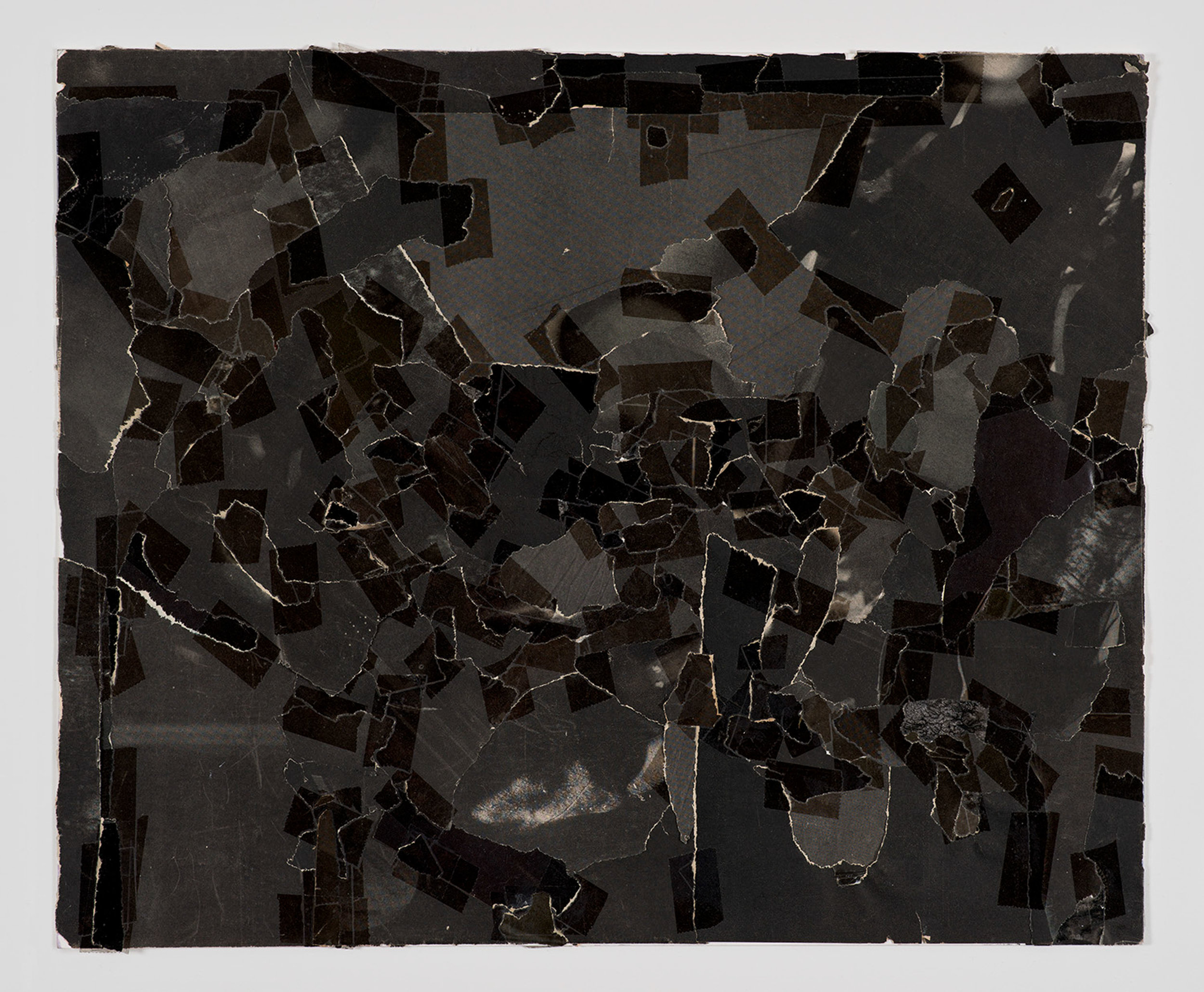   Black Parts , 2010 Mixed media 14 x 17 inches (35.6 x 43.2 cm) 