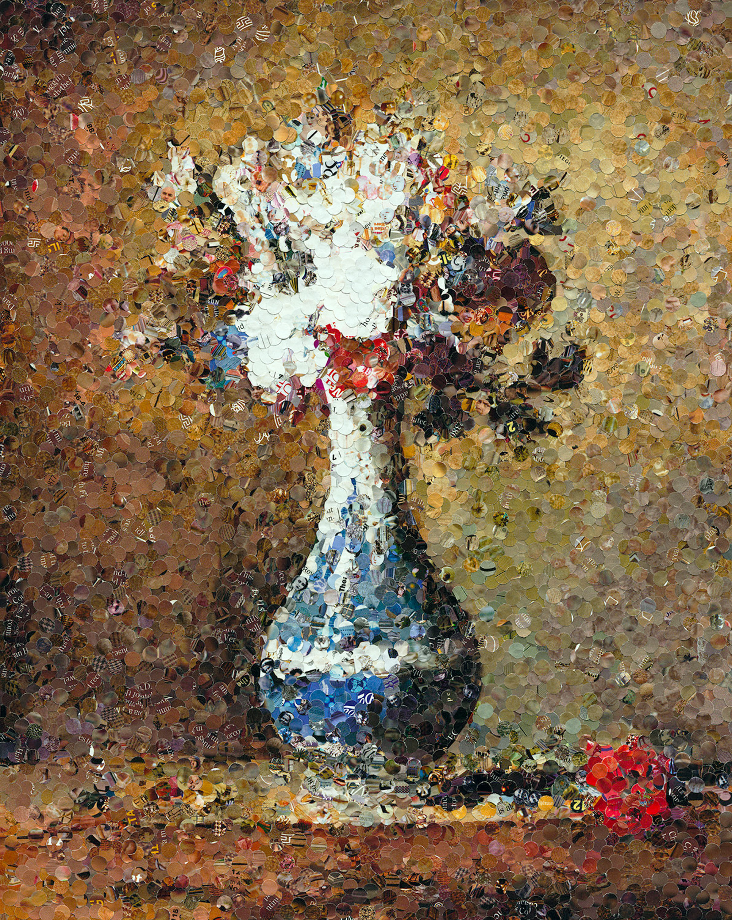 Flowers in a Blue and White Vase, After Chardin (from Pictures of Magazines), 2005