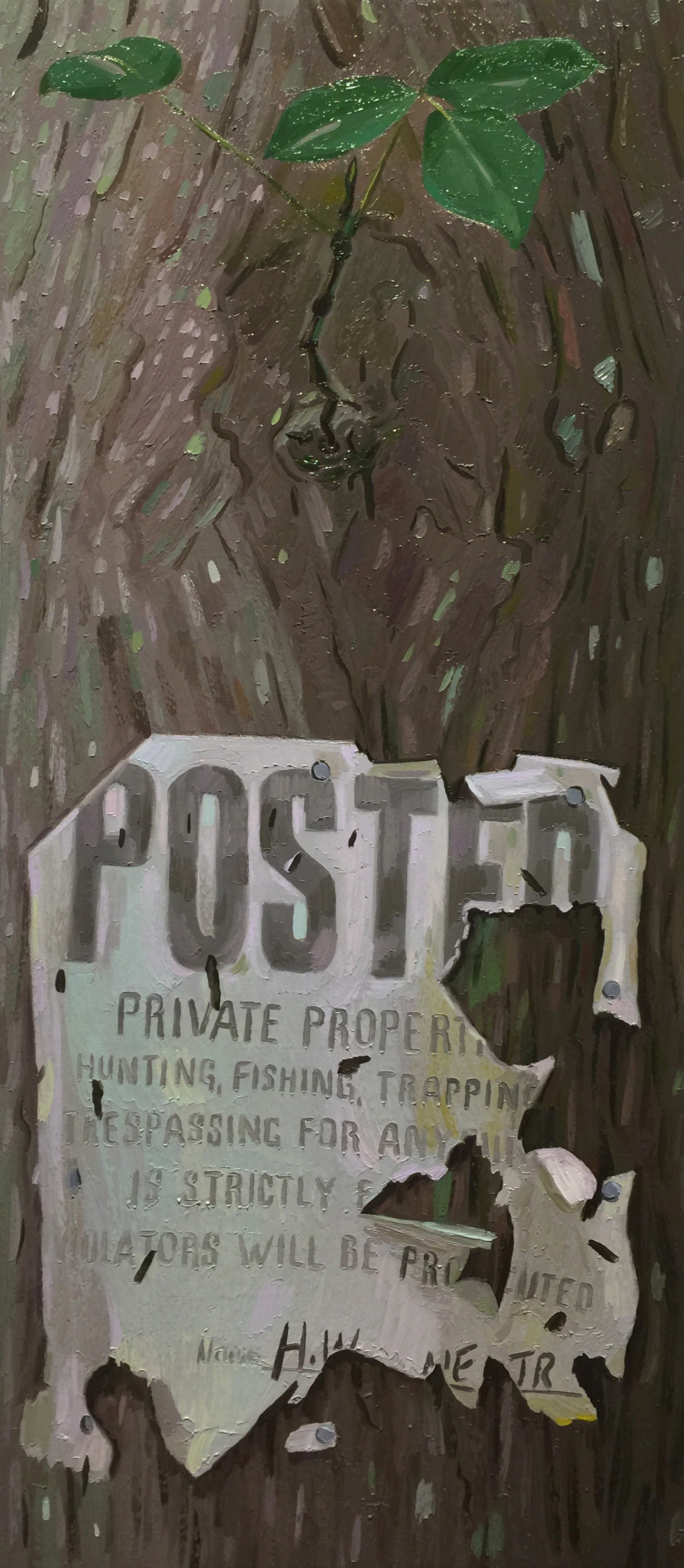 Shaded Sign, 2017