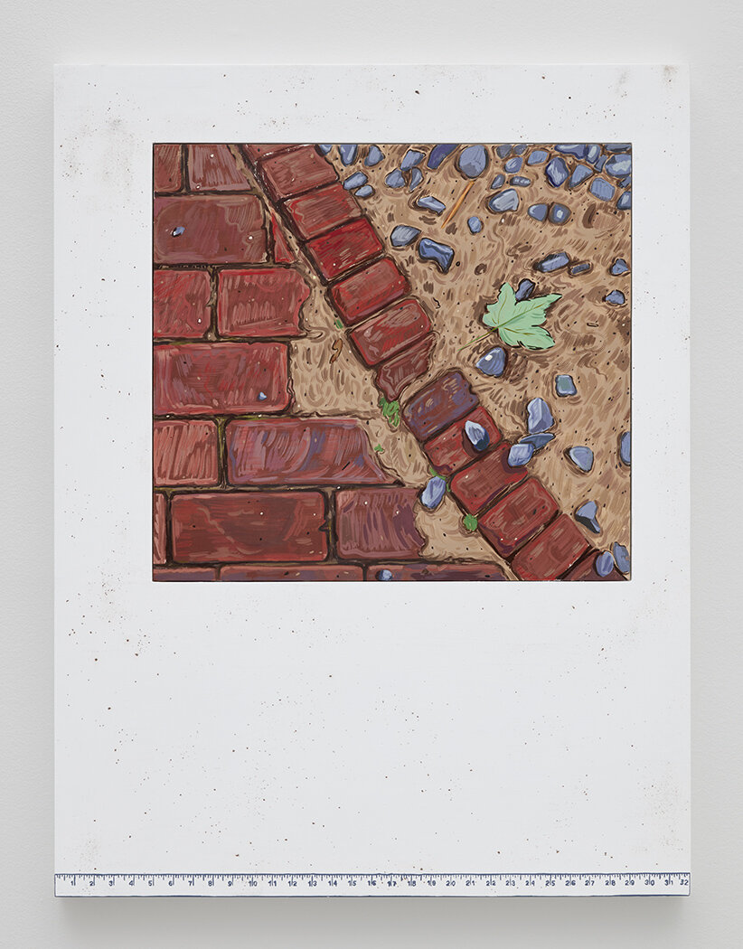 Ground Register: Bricks/Ruler, 2019