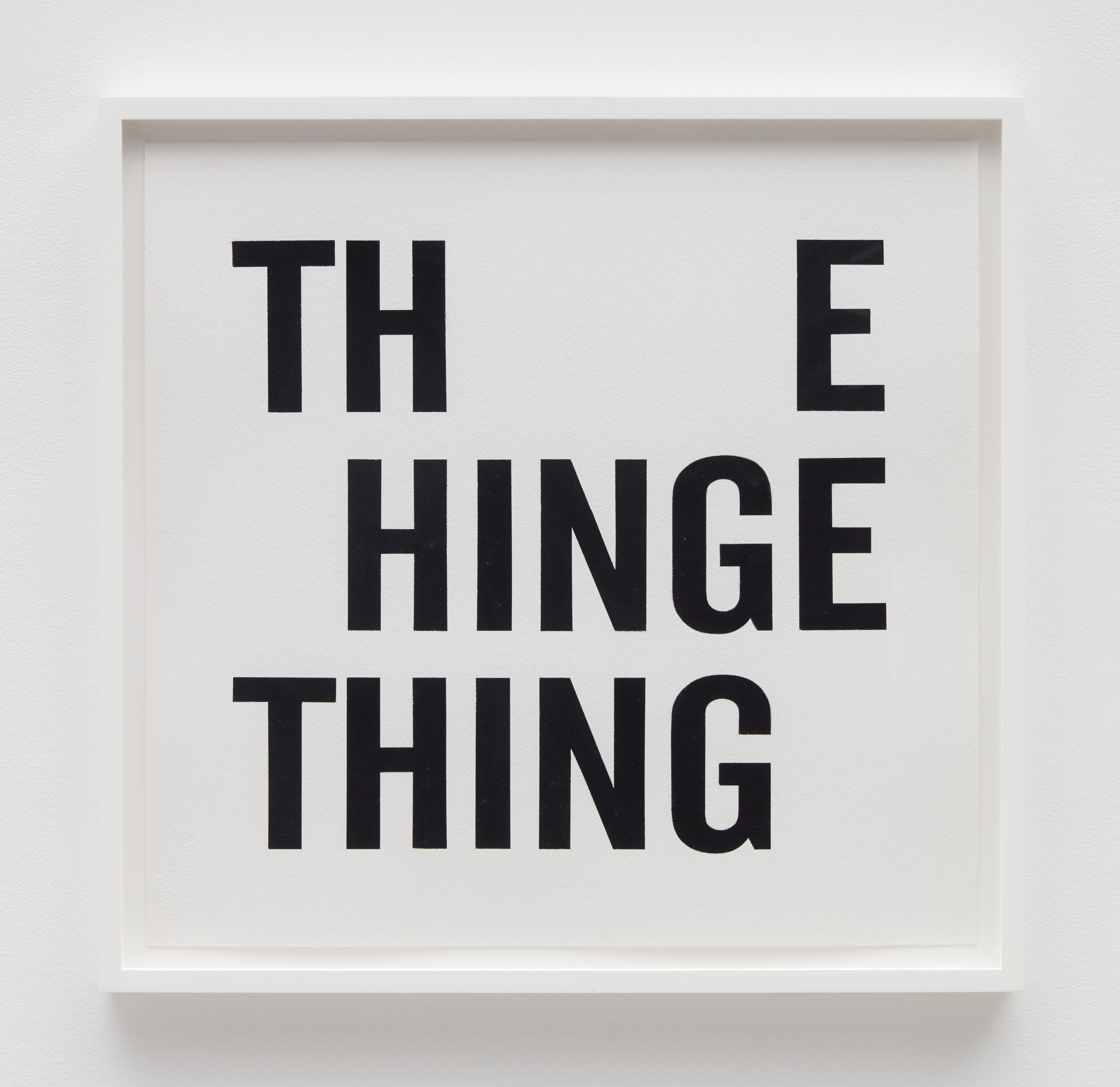 The Hinge Thing, 2020