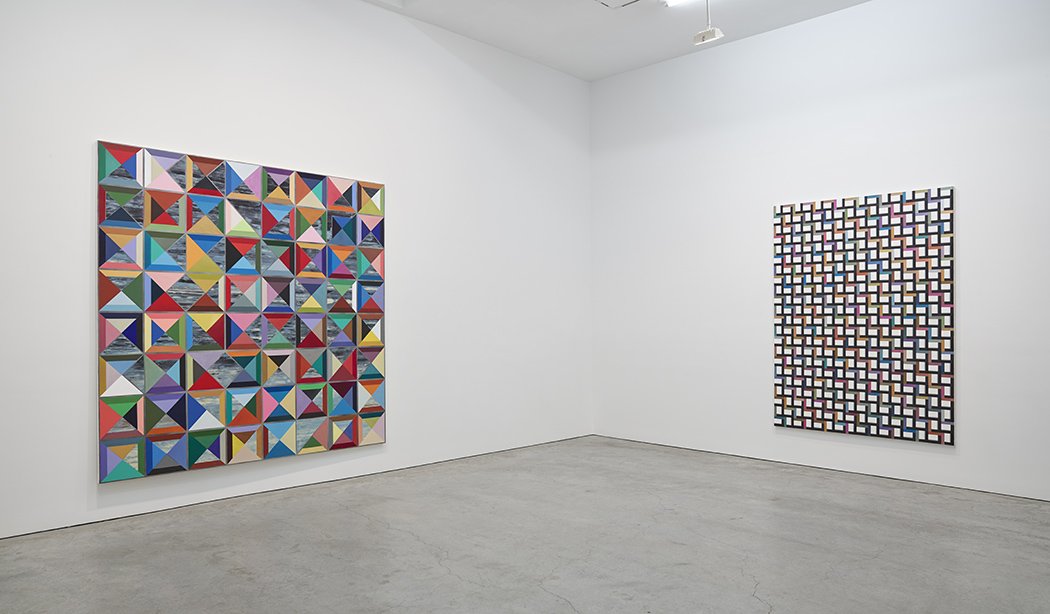 Installation view of Luiz Zerbini: 'Perhappiness'