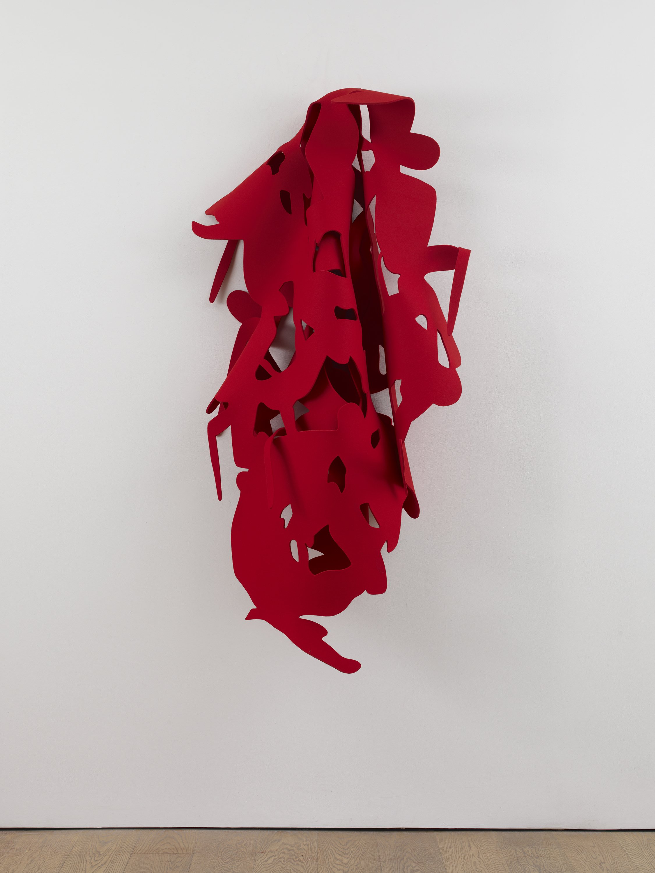 Felt # 29 (bright red), 2012