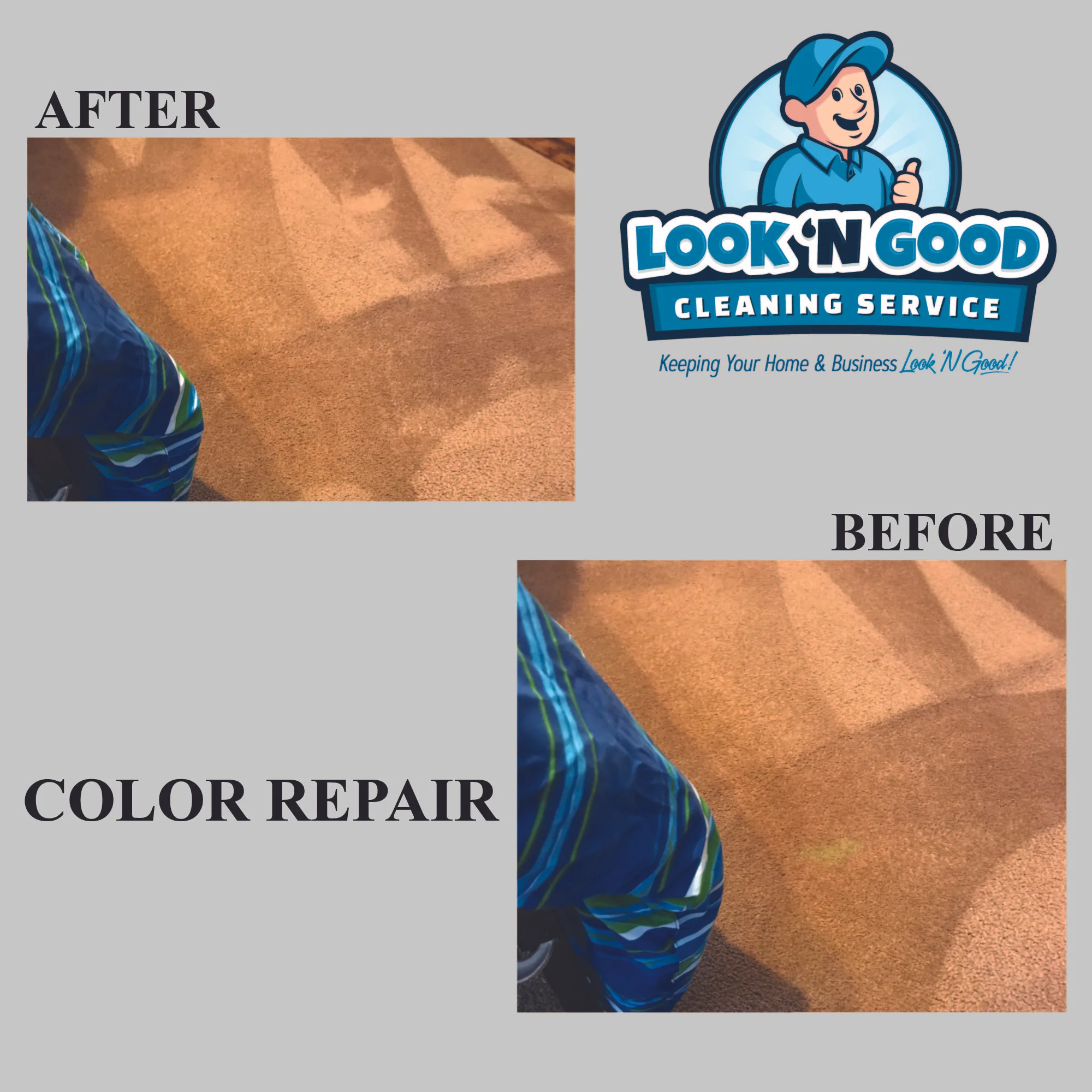 Color Repair from Acidic Spill