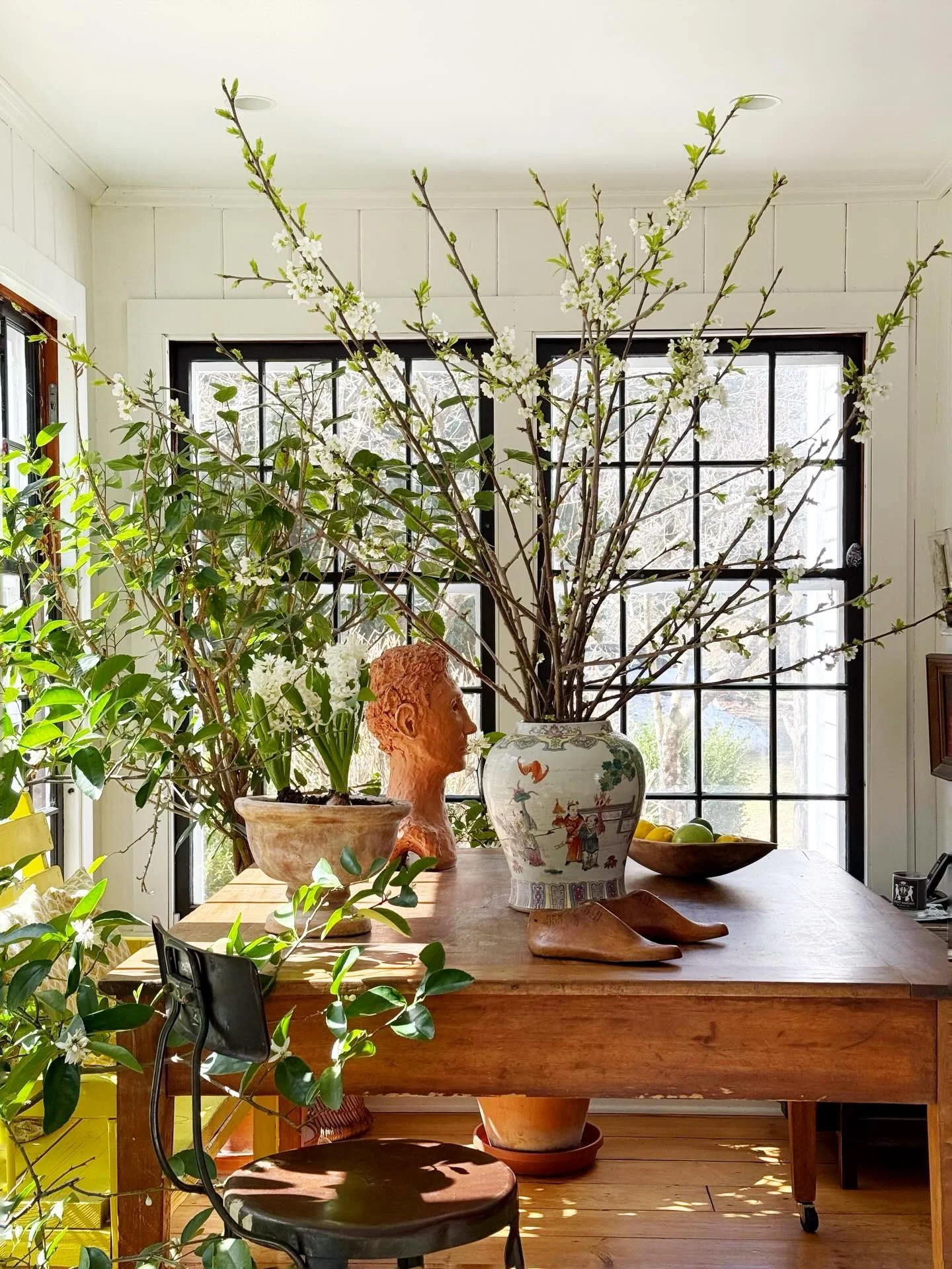 Feeling bleary eyed after a sleepless night last night. I&rsquo;m not sure if it was a full moon but it sure did feel like my bedroom was in the middle of a football stadium. I refuse to put window treatments on our windows as I actually love being w