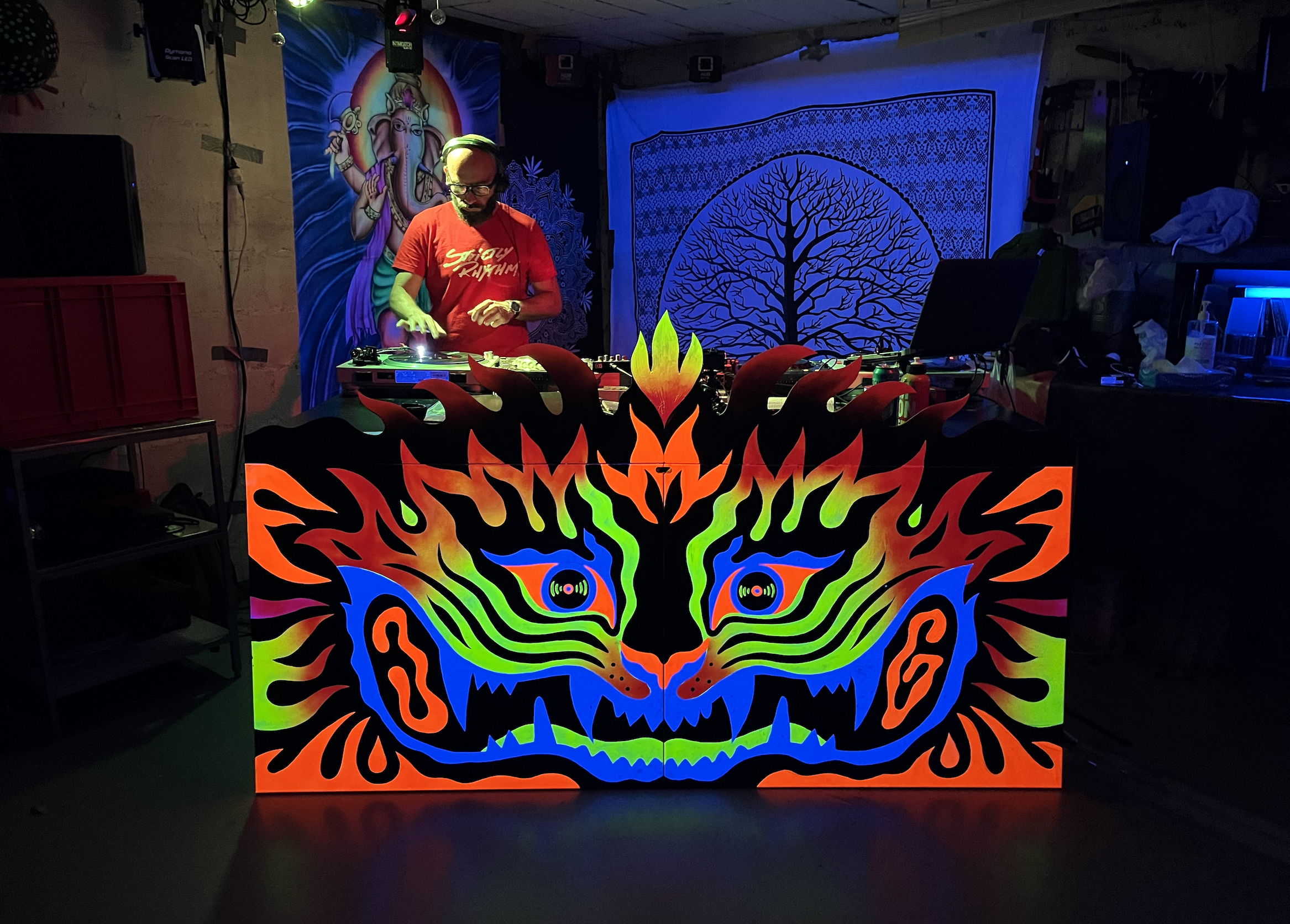 Fresque Dragon