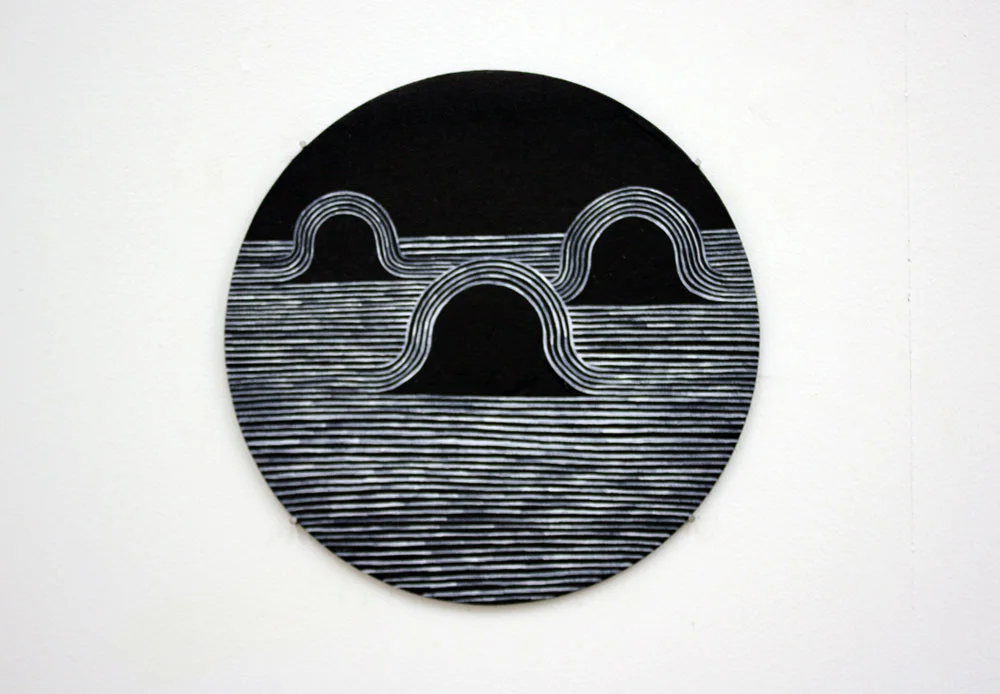 Voids , Acrylic on canvas covered board