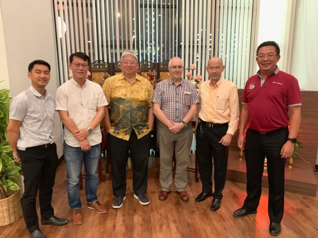 Photo of Lerwick Engineers and their Thai partners.