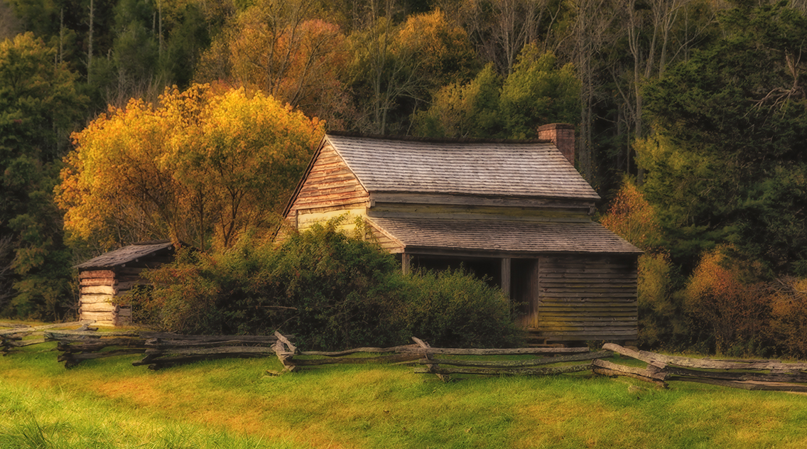 Cabin in the Smokies - Nikon D7100