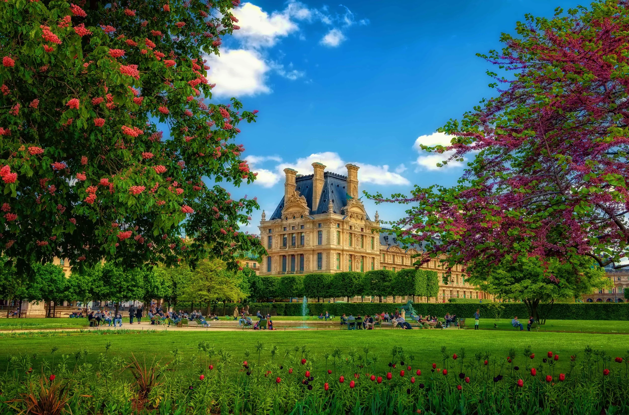 Paris in the Spring - May 2018 - Nikon D750, 1/80 @f/13, ISO200,34mm. I always wanted to go to Paris in the Spring; and we finally did. See the poem about our experience in the Poetry Section.