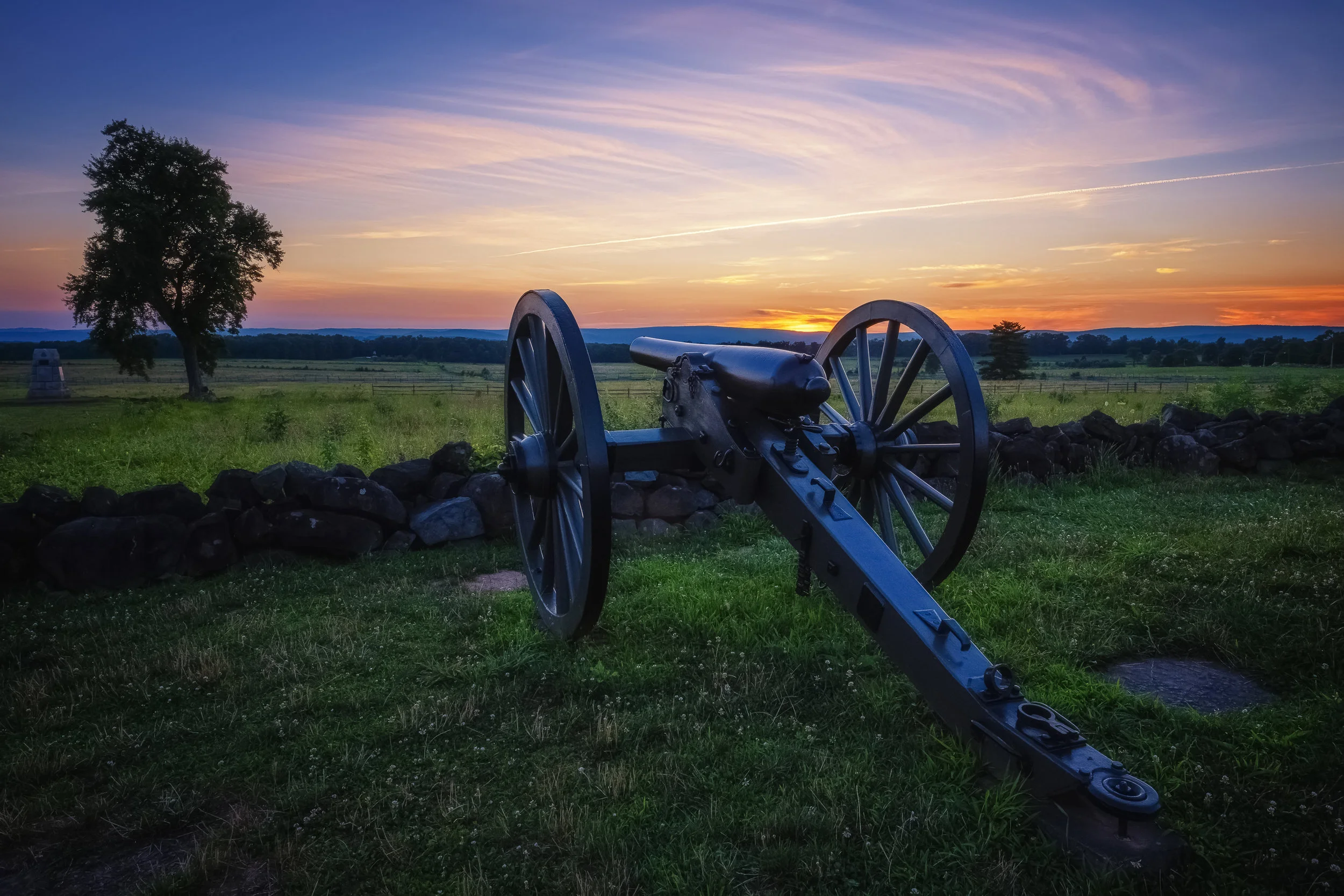 Sunset at Gettysburg