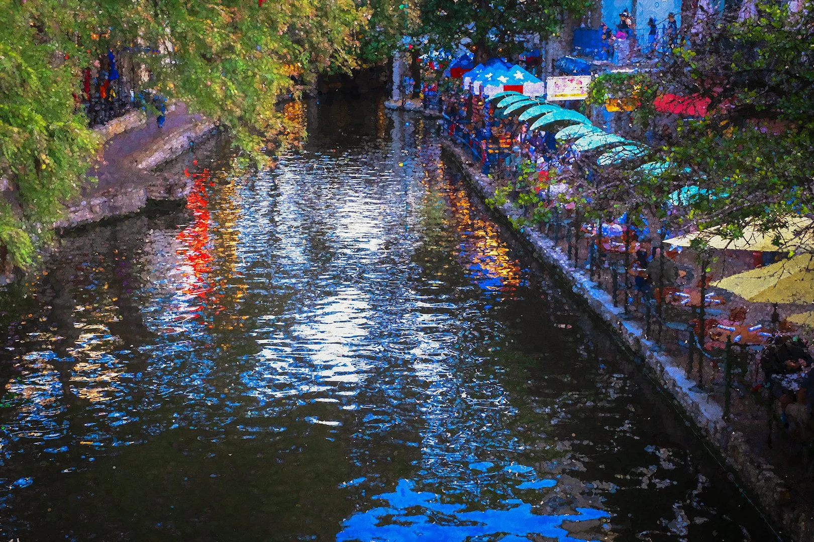 A Monday Afternoon on the River Walk