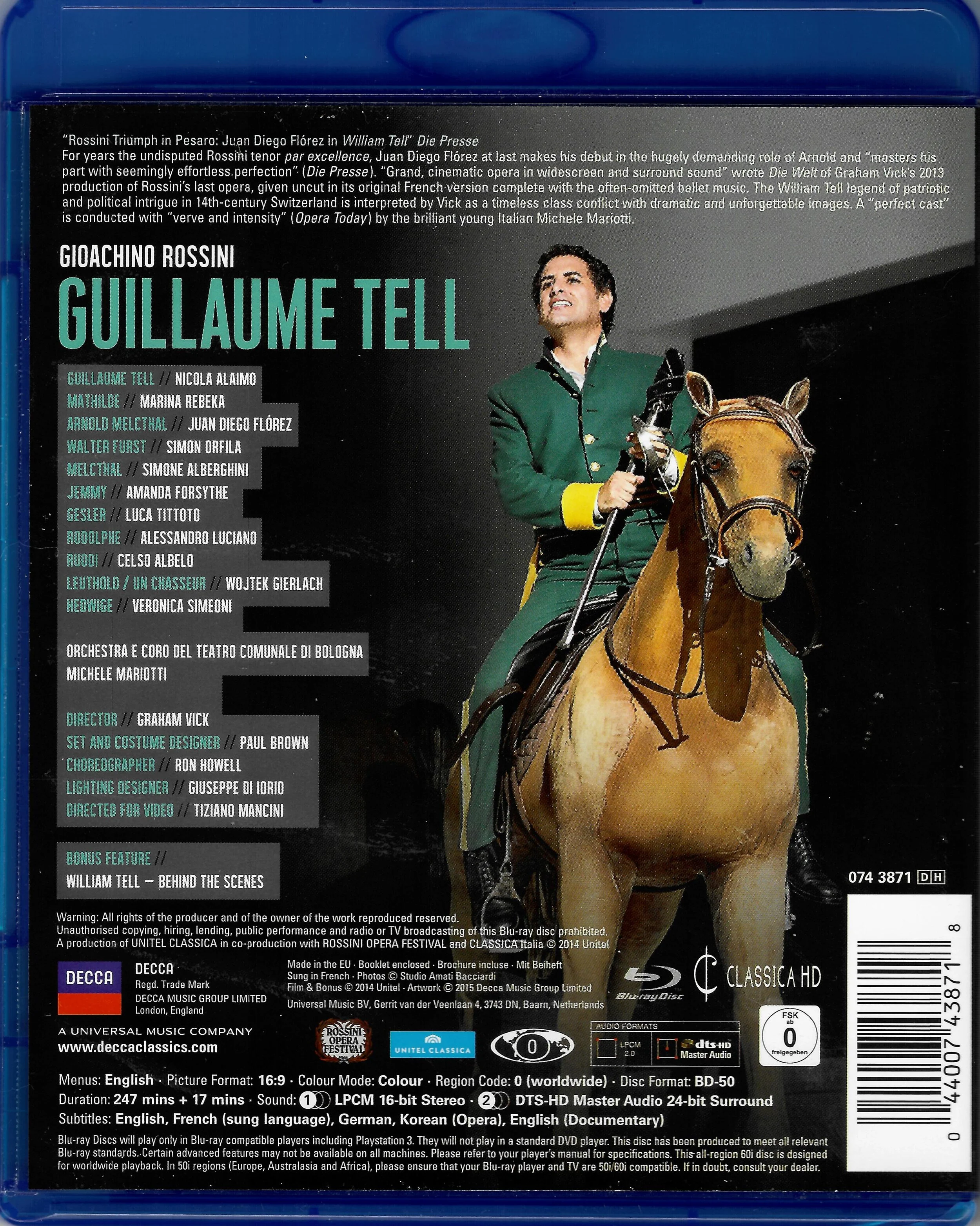 Guillaume Tell Hdvdarts