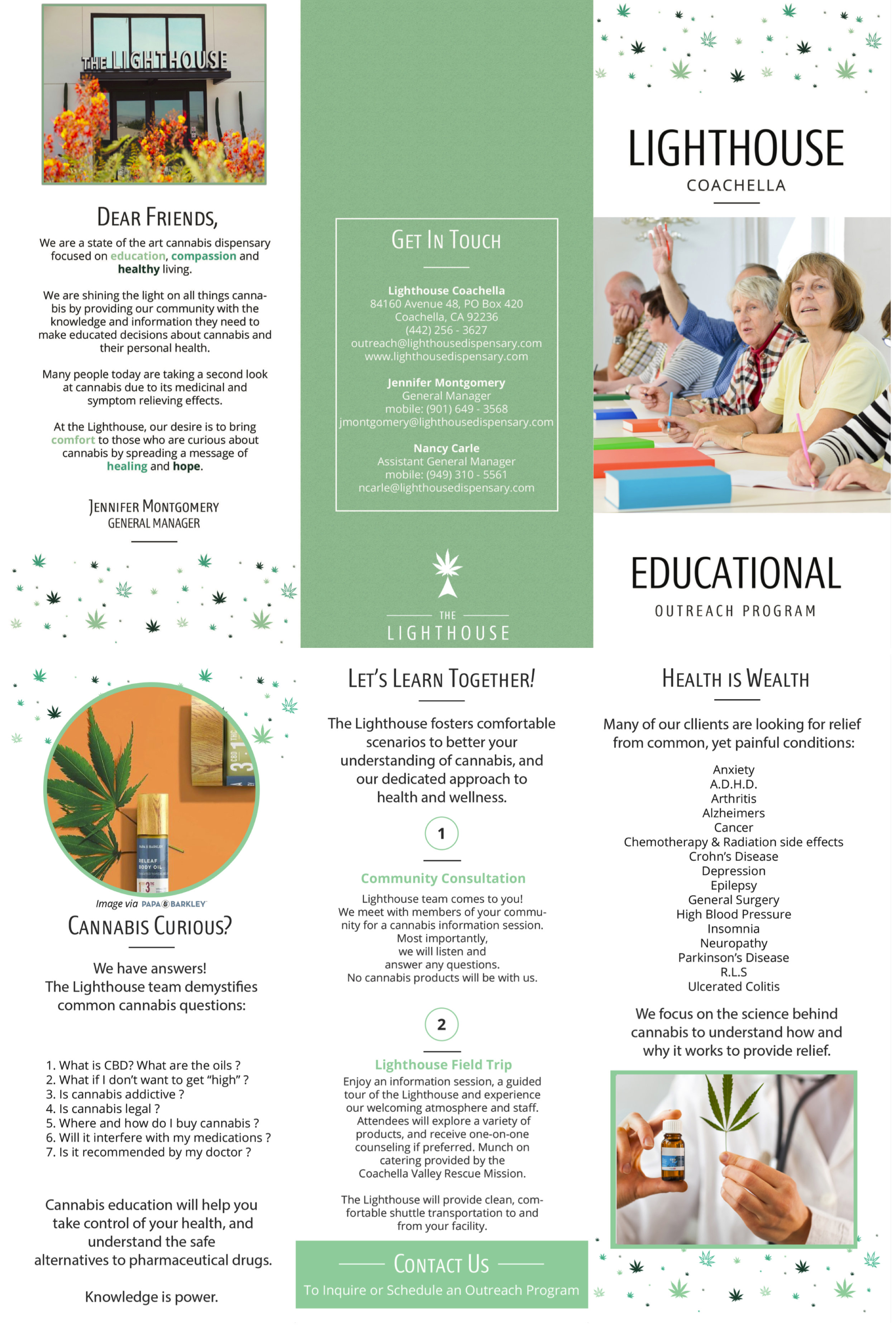 The Lighthouse Dispensary Educational Outreach Program.jpg