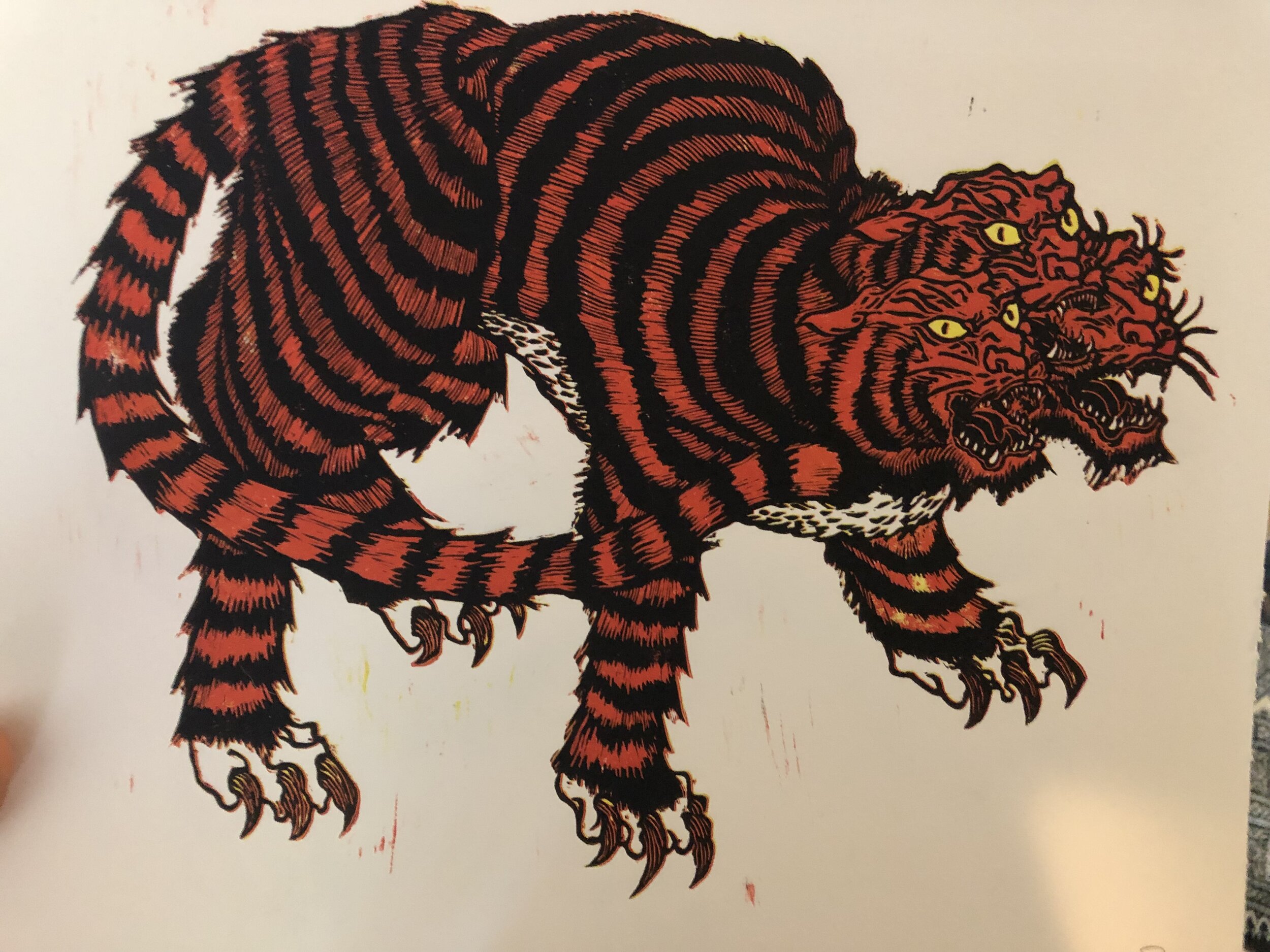 Three Headed Tiger