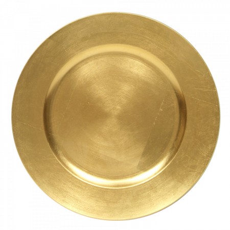 Gold Acrylic Charger Plate for Rent