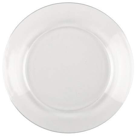 Clear Charger Plate for Rental