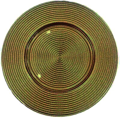 Antique Gold Charger Plate