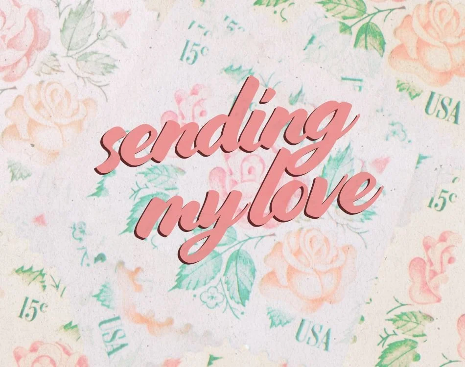 Sending My Love Candle
