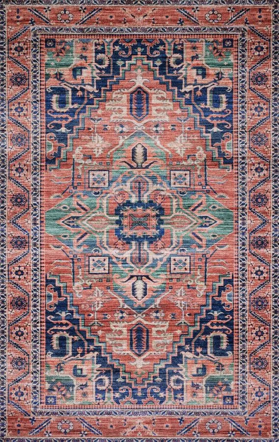 CIELO RUG IN CORAL/MULTI | Starting at $49