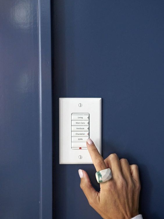 This smart home can be controlled from just the click of button!