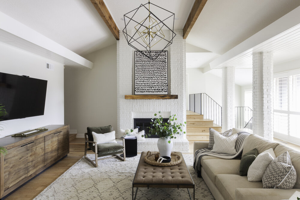 Home Reveal | Cozy Contemporary Living Room — Scout & Nimble