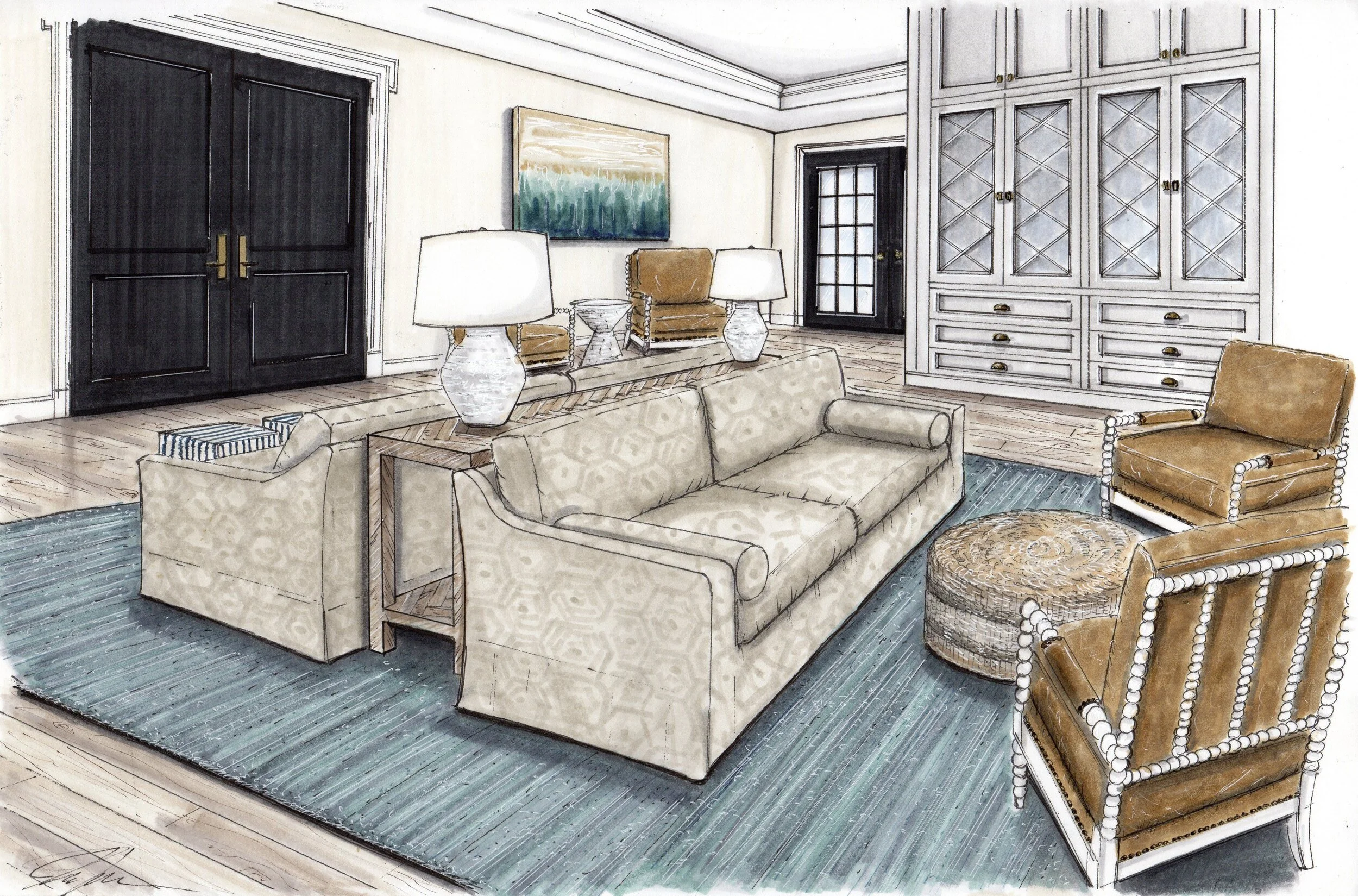 Rendering by Jane Gianarelli |