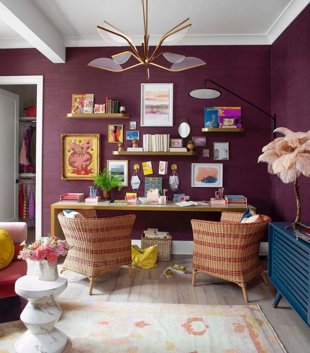 Fun & Fresh The Best Purple & Mauve Paint Colors — Scout & Nimble