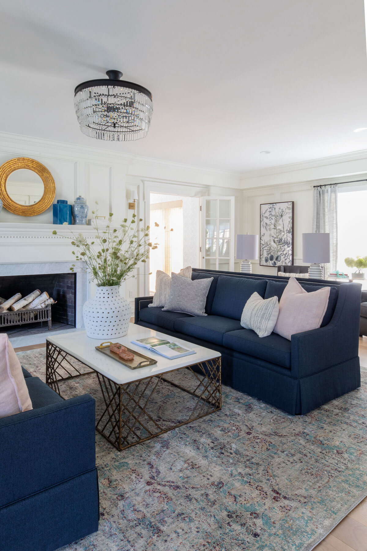 A Closer Look | The Tri Delta Traditional Formal Living Room Reveal ...