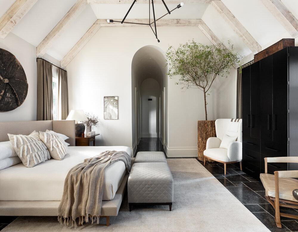 organic modern style living room