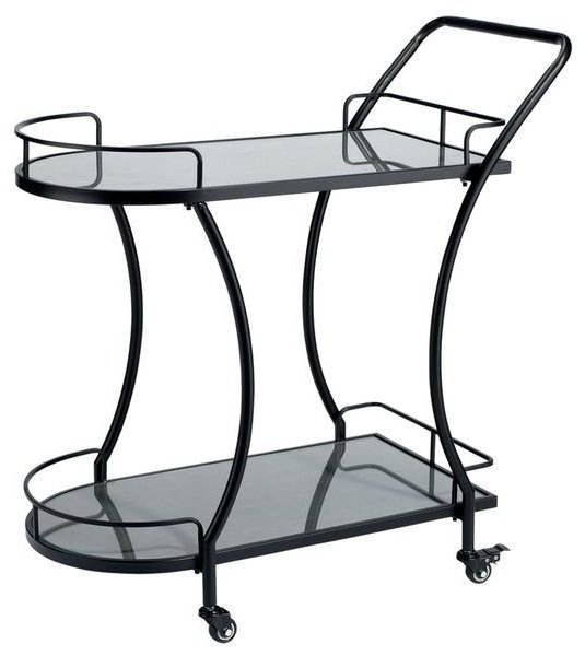 Style Meets Convenience 6 Top Black Bar Carts & for your